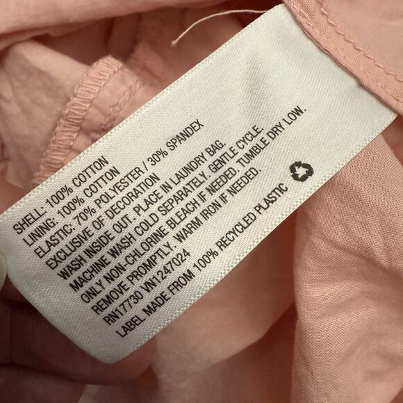 LoveShackFancy X Target Dress Large Simone Smocked Tiered Ruffled Maxi Floral - Picture 10 of 11